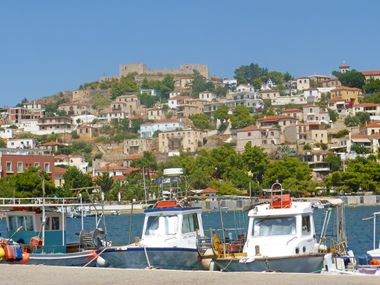 Peloponnes Blick auf Peloponnes