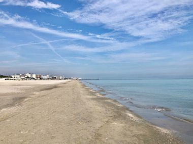 View over the coast near Ravenna