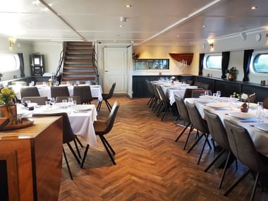 Restaurant der MS Magnifique IV