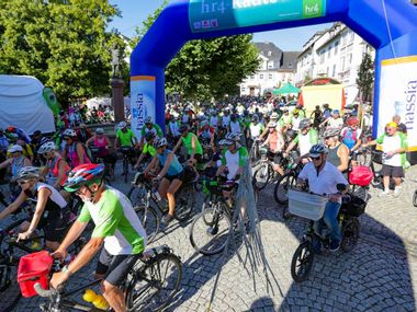 hr4 Radtour Ziel