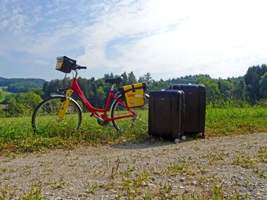 Eurobike bicycle and luggage