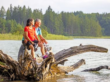 Radpause am Ostersee