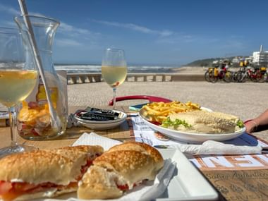 Culinary delights on the beach