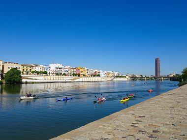 Guadalquivir in Sevilla