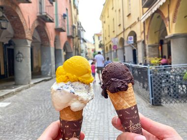 Ice cream in Pinerolo