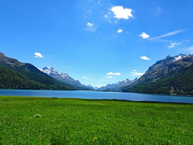 Lake near St. Moritz