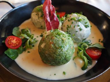 Spinatknödel