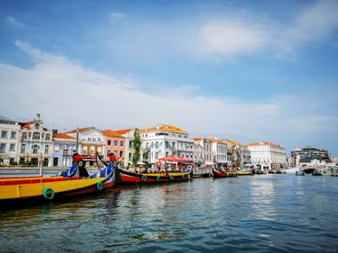 Canal in Aveiro, “Venice in Portugal”