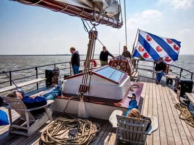 MS Mare fan Fryslan Deck MS Mare fan Fryslan Deck