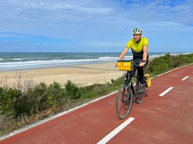 Cycle path at Oldbeach