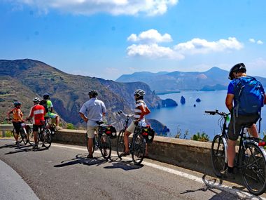Cycle route Sicily