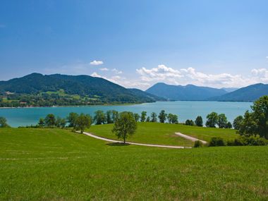 Blick auf den Tegernsee