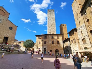 Domplatz in San Gimignano