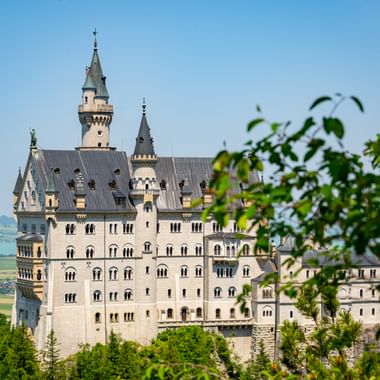 Neuschwanstein Castle front view