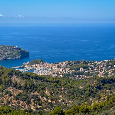 Ausblick auf Küste Port de Soller