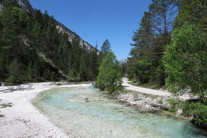 Isar-Radweg für Familien