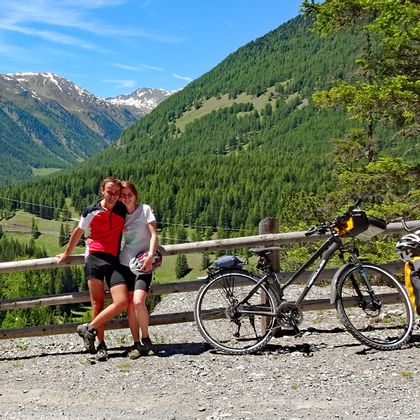 Cycling break, travel report St. Moritz - Innsbruck