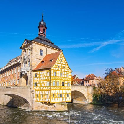 The old town hall in Bamberg