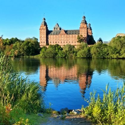 Johannisburg Castle in Aschaffenburg