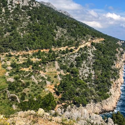 Hvar Kueste in Kroatien