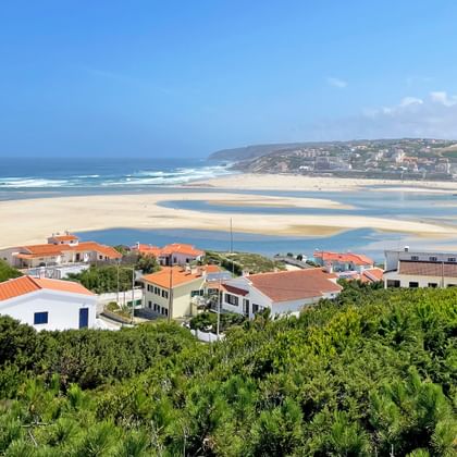 View over Praia do bom sucesso