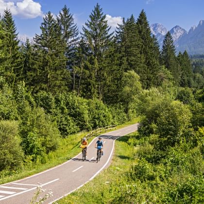 The canal valley near Tarvisio