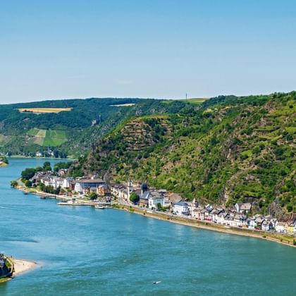 St. Goarshausen on the Rhine