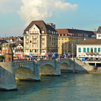 Die Mittlere Brücke in Basel