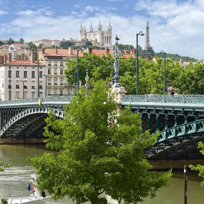 The Pont de l'Université in Lyon