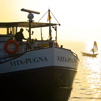 Exterior view of the MS Vita Pugna