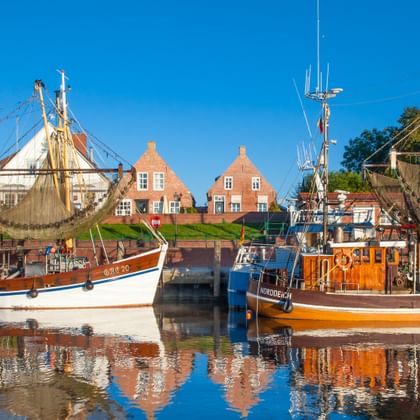 Greetsiel Krummhoern kleiner Hafen