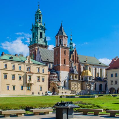 Die Burg Wawel in Krakau