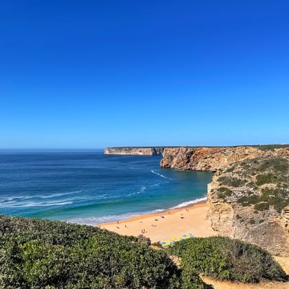 Küste auf der Etappe von Aljezur nach Sagres