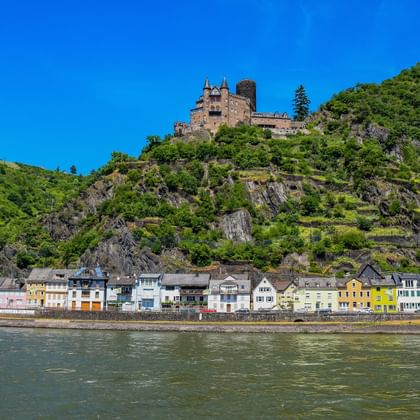 Katz Castle on the Rhine