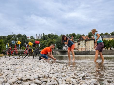 Pause an der Isar