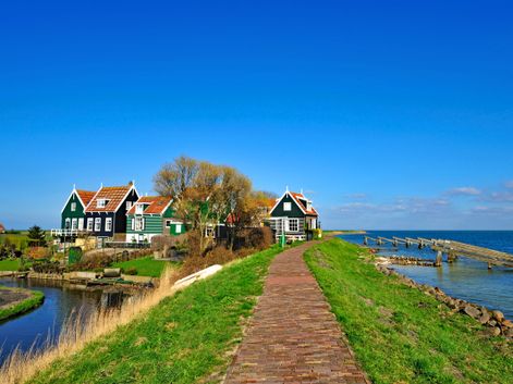 Alte holländische Häuser