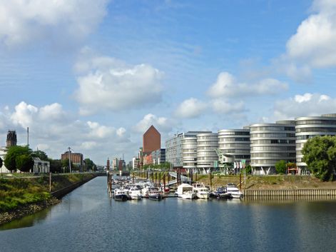 Hafen in Duisburg
