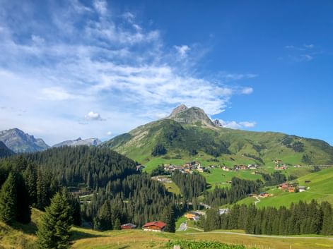 Warth Arlberg mountain
