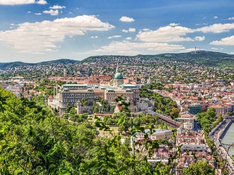 Blick auf das wunderschöne Budapest