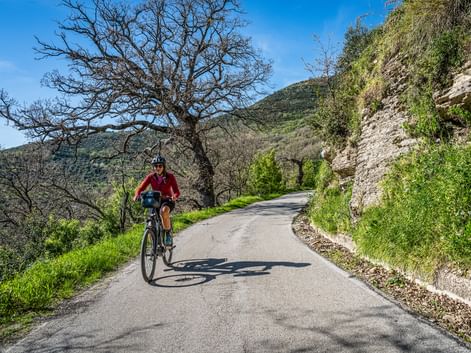 Cilento Coast and National Park Bicyclists