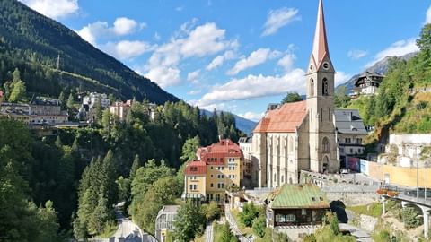 Ausblick auf Bad Gastein