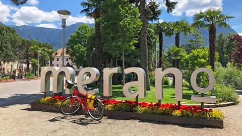 Schriftzug von Meran