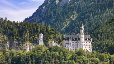 View of Neuschwanstein Castle