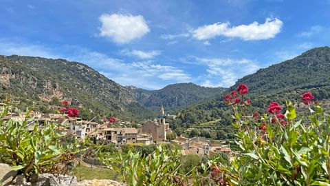 Beautiful view of Valldemossa Beautiful view of Valldemossa