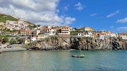 Houses on the cliffs