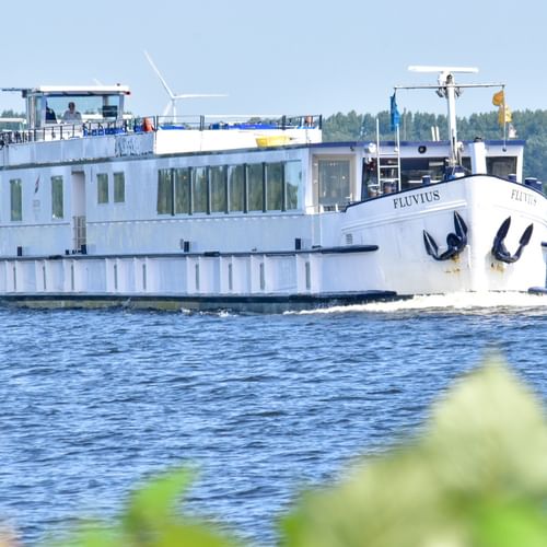 MS Fluvius Außenansicht