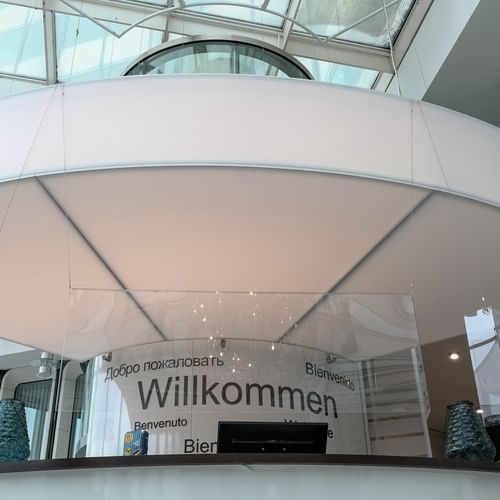 Rezeption im Hotel Webers