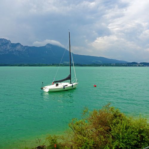 Boat at Lake Mondsee