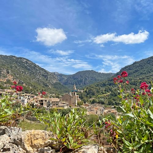 Beautiful view of Valldemossa