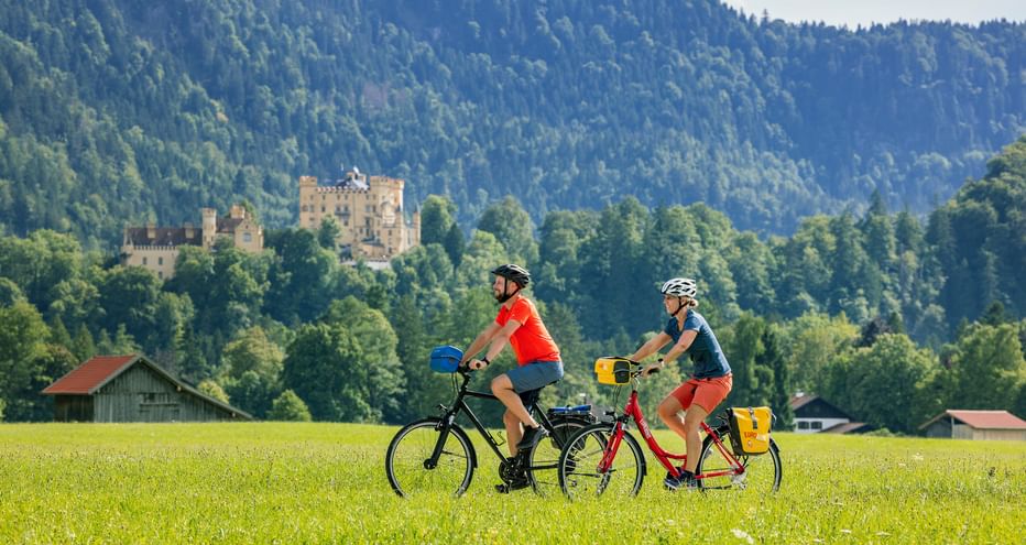 Radtour vorbei an Hohenschwangau